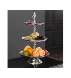 Patera ORIENT 50 Cm Srebrna*Invicta Interior - przedsprzedaż Outlet