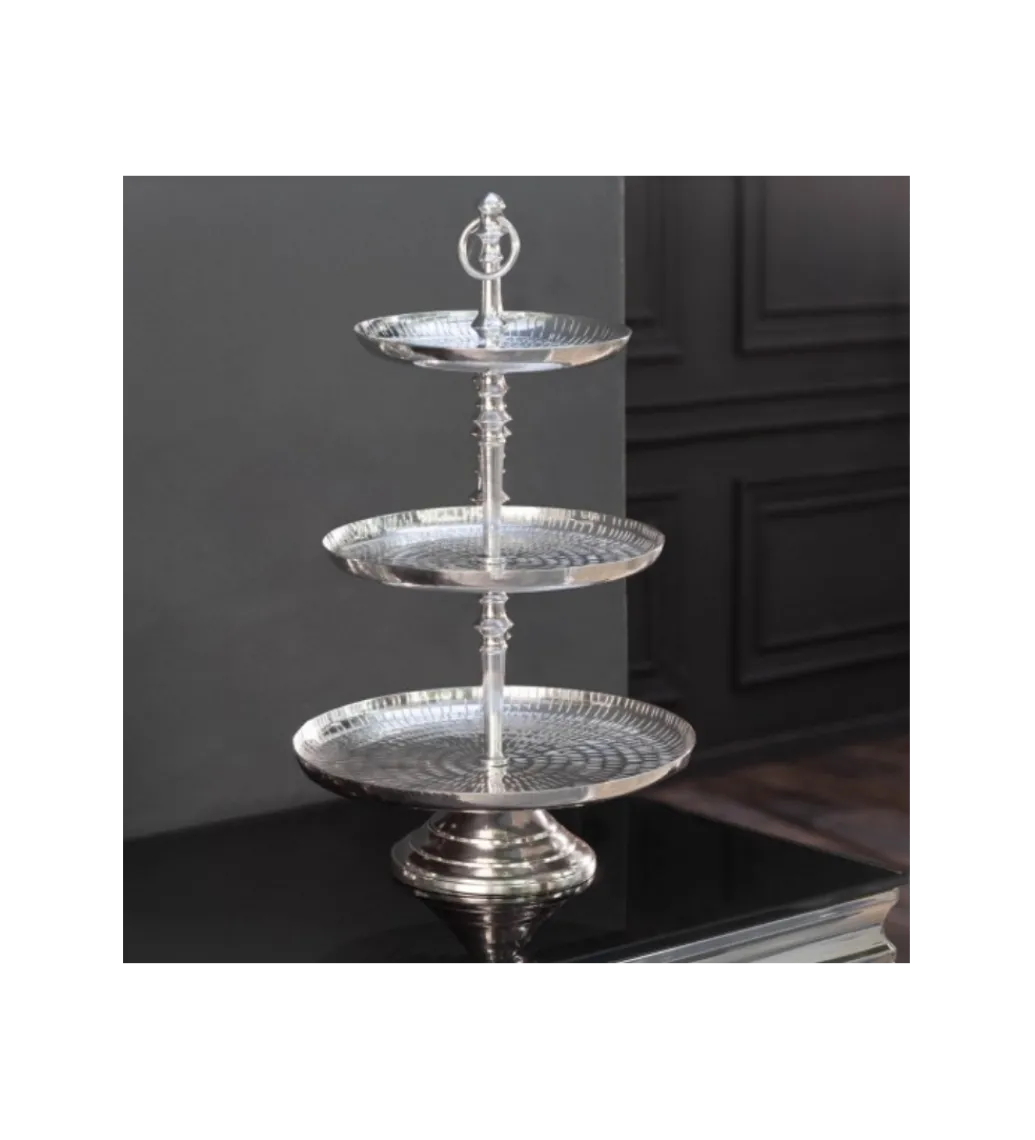 Patera ORIENT 50 Cm Srebrna*Invicta Interior - przedsprzedaż Outlet