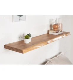 Półka Ścienna ARKTYKA Mammut 115 Cm Akacja honey*Invicta Interior - przedsprzedaż Discount