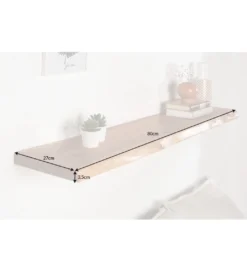 Półka Ścienna ARKTYKA Mammut 115 Cm Akacja honey*Invicta Interior - przedsprzedaż Discount