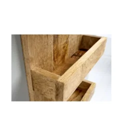 Półka ścienna CASTELO 80 cm drewno mango*Invicta Interior