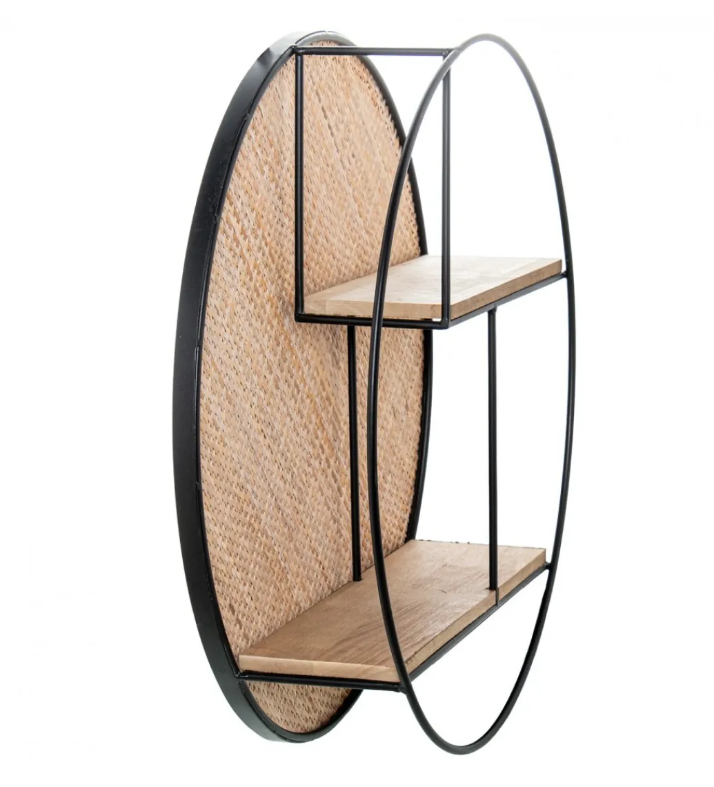 Półka ścienna LUNAV 50 cm wiklina*Exclusivas Sale