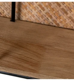 Półka ścienna LUNAV 50 cm wiklina*Exclusivas Sale