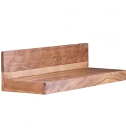 Półka ścienna MUMBAI 80 cm drewno akacja*WOHNLING, GERMANY Online