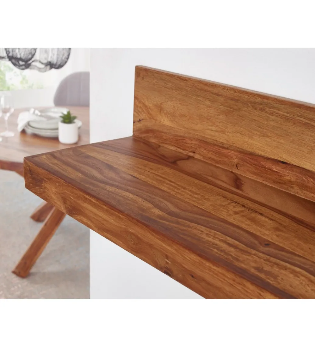 Półka Ścienna MUMBAI 110 cm drewno sheesham*WOHNLING, GERMANY Outlet