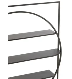 Półka ścienna NEWS 80 cm czarna*J-Line