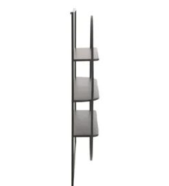 Półka ścienna NEWS 80 cm czarna*J-Line