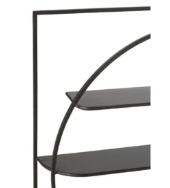 Półka ścienna NEWS 80 cm czarna*J-Line