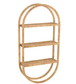 Półka ścienna Plank 56 cm rattan*J-Line Sale