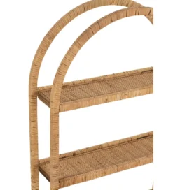 Półka ścienna Plank 56 cm rattan*J-Line Sale