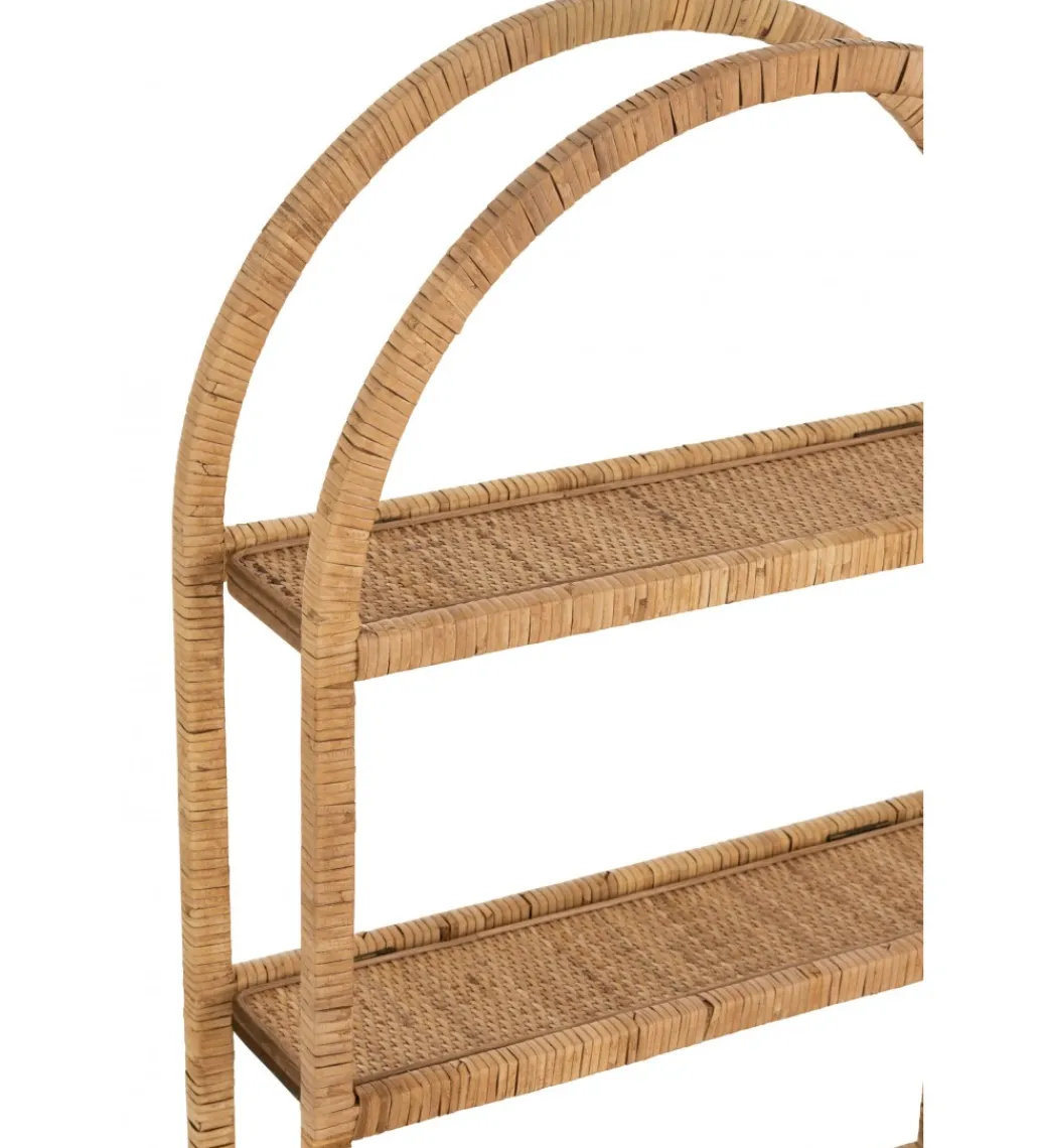 Półka ścienna Plank 56 cm rattan*J-Line Sale