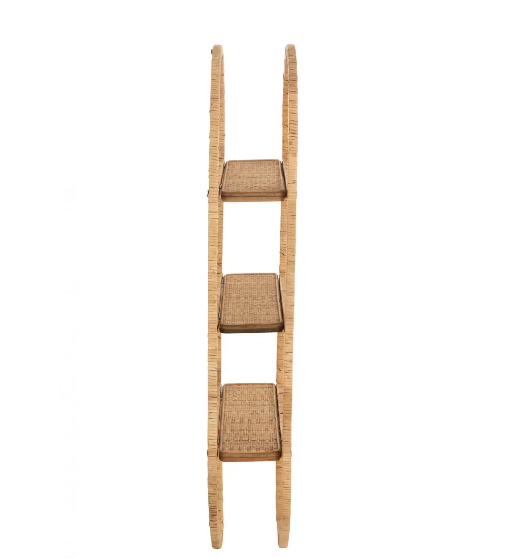 Półka ścienna Plank 56 cm rattan*J-Line Sale