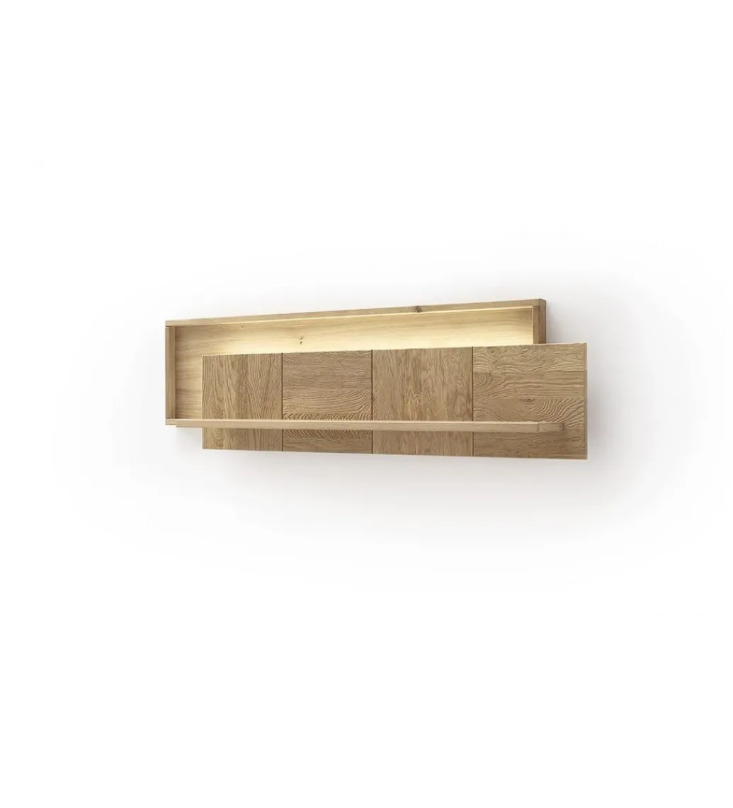 Półka ścienna VALENCIA 137 cm naturalna*MCA Outlet