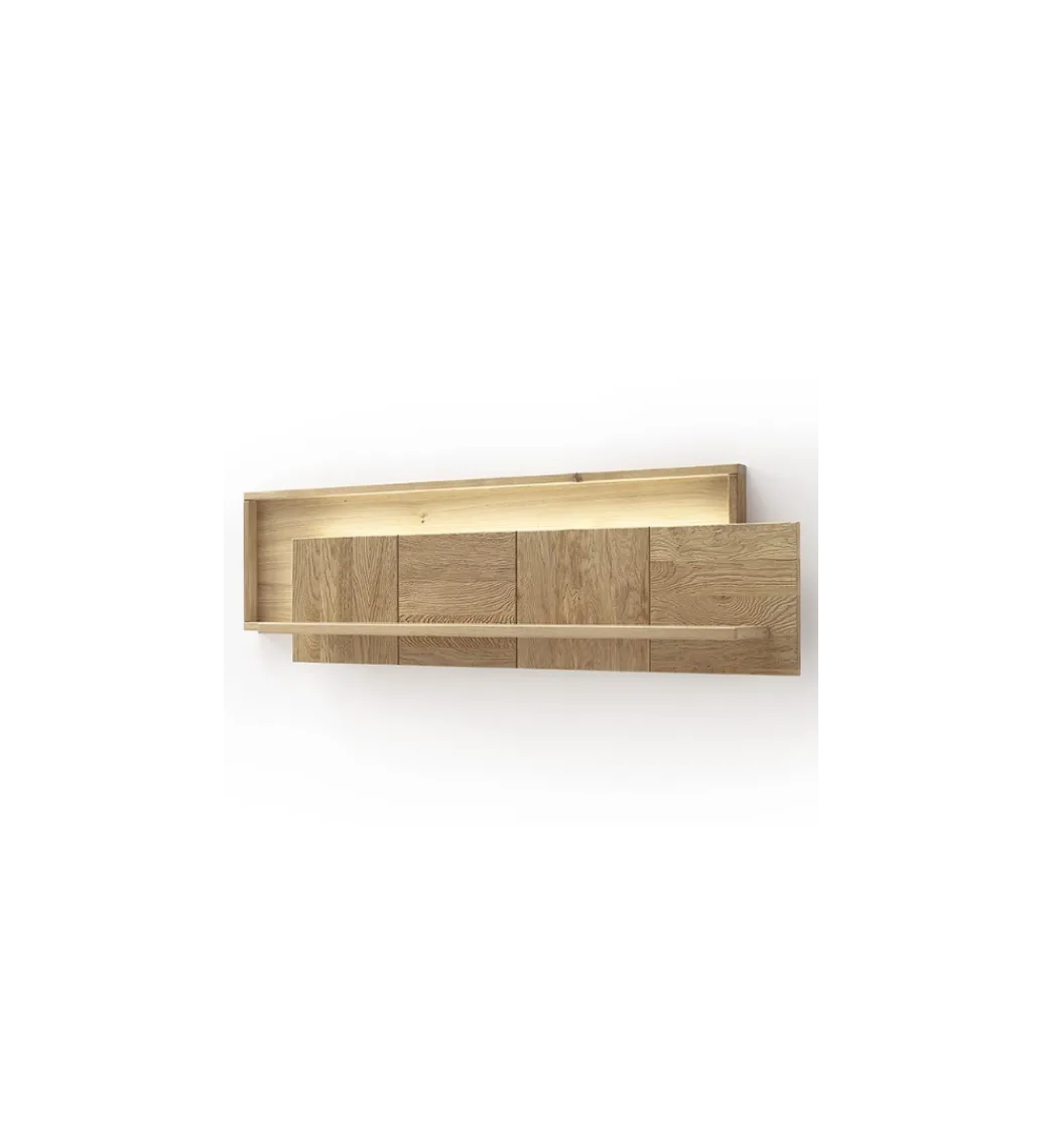 Półka ścienna VALENCIA 137 cm naturalna*MCA Outlet