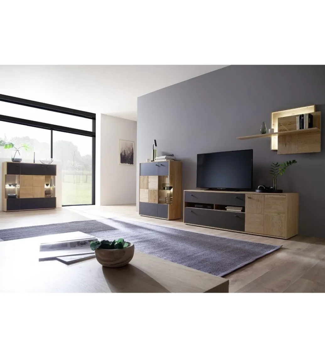 Półka ścienna VALENCIA 120 cm naturalna*MCA Clearance