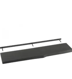 Półka GERARD 115 cm drewno mango czarna*J-Line Best