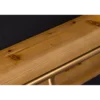 Półka HERITAGE 75 cm złota drewno sosny*Invicta Interior - przedsprzedaż Hot