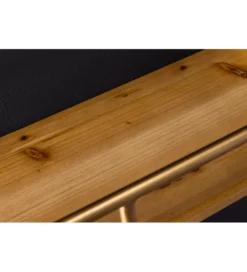 Półka HERITAGE 75 cm złota drewno sosny*Invicta Interior - przedsprzedaż Hot