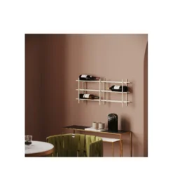 Półka na wino CAPE TOWN 80 x 34 cm greige*KDesign Hot