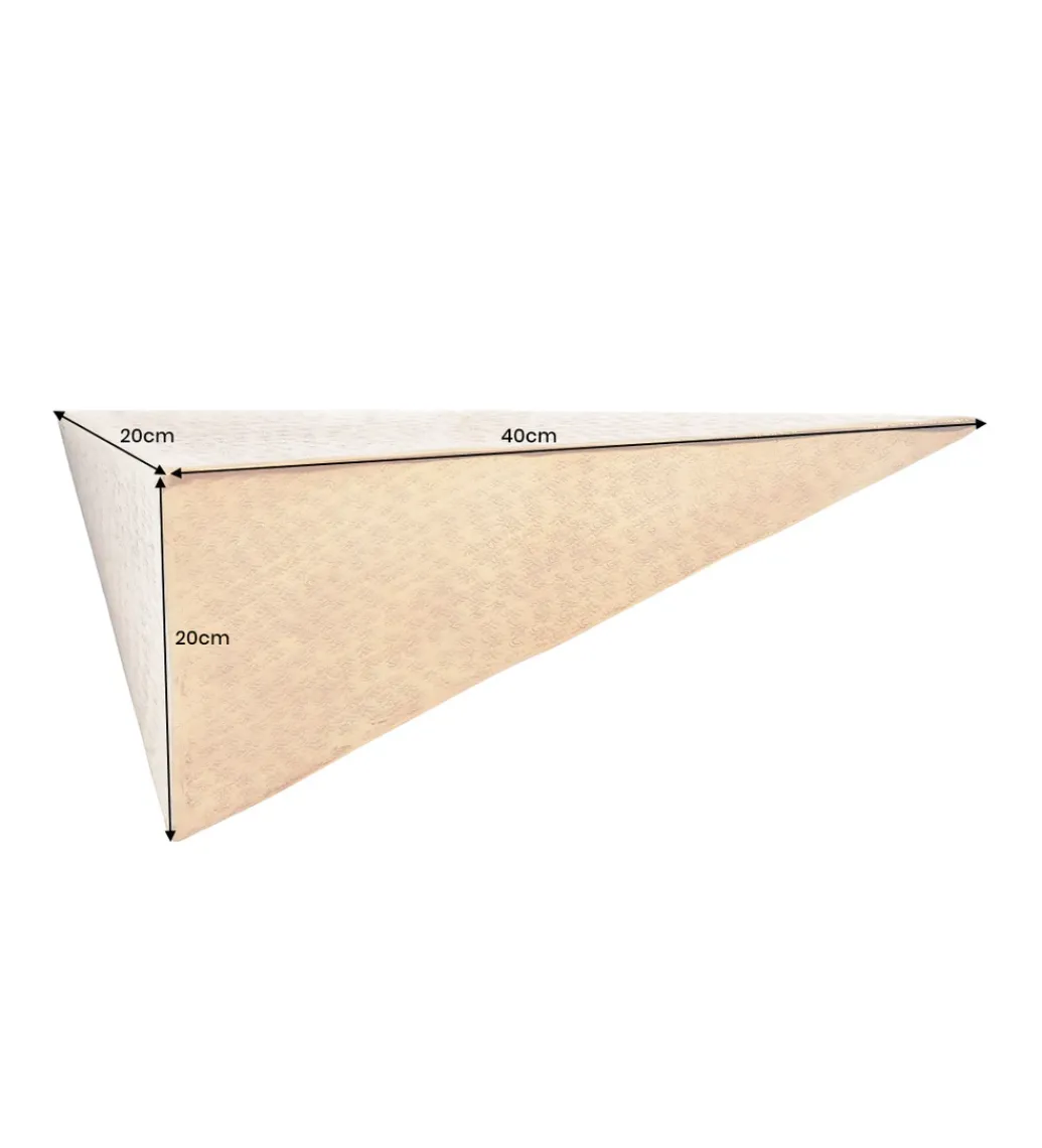 Półka PYRAMID 40 cm złota*Invicta Interior - przedsprzedaż Clearance