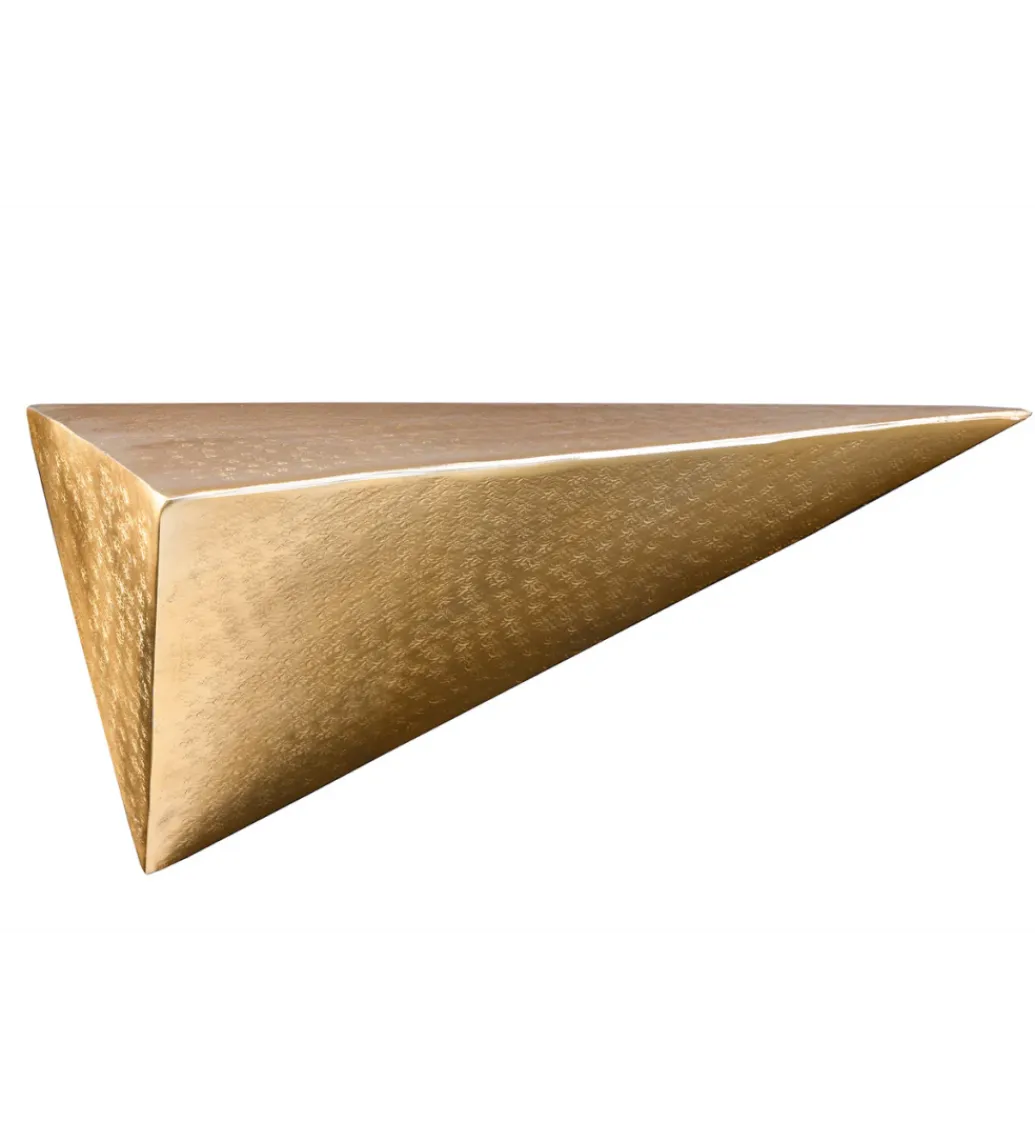 Półka PYRAMID 40 cm złota*Invicta Interior - przedsprzedaż Clearance