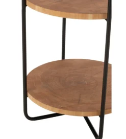 Półka VONI 43 cm w optyce drewna*J-Line
