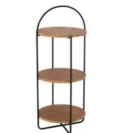 Półka VONI 43 cm w optyce drewna*J-Line