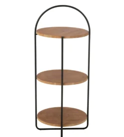 Półka VONI 43 cm w optyce drewna*J-Line