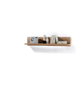 Półka wisząca ESPERO 124 cm Dąb Sękaty W Kolorze Bianco*MCA