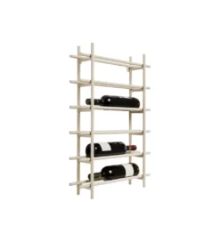 Półka wisząca na wino CAPE 45 x 68 cm beżowa*KDesign Online