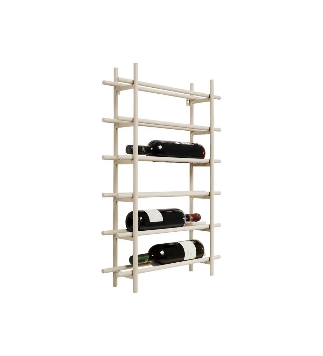 Półka wisząca na wino CAPE 45 x 68 cm beżowa*KDesign Online