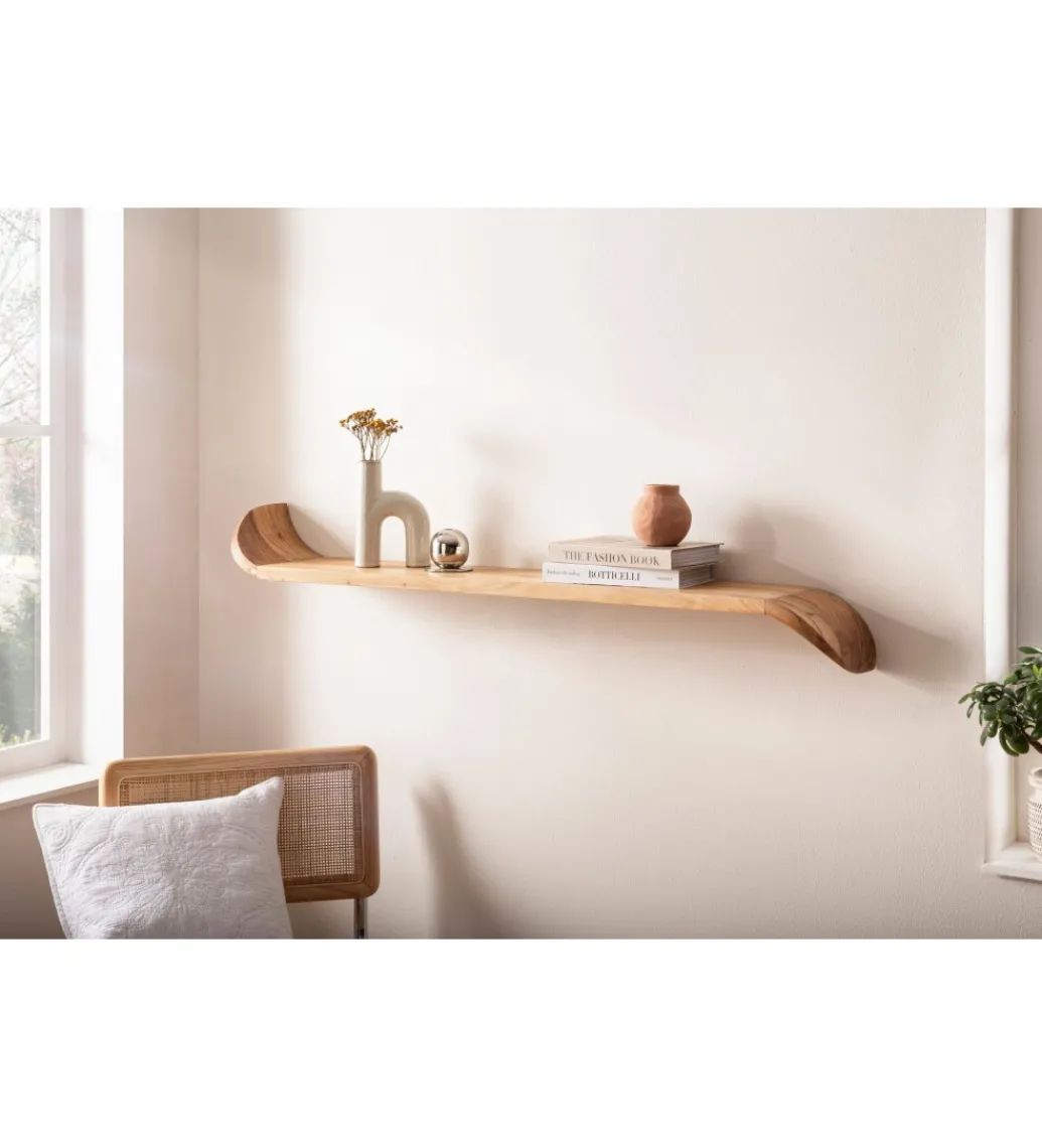 Półka WOHNLING 100 cm drewno mango*WOHNLING, GERMANY Outlet
