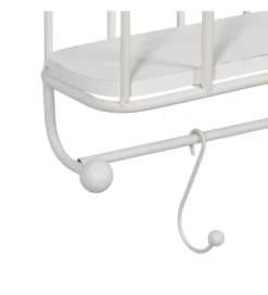 Półka z haczykami ANOER 66 cm biała*Zona-Design Discount