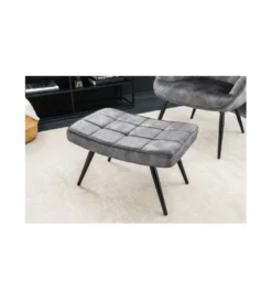 Podnóżek RAMIRO scandinavia szary*Invicta Interior Sale