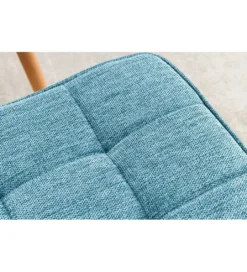Podnóżek Scandinavia 60 cm niebieski*Invicta Interior
