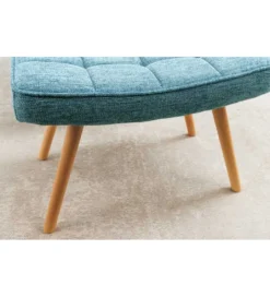 Podnóżek Scandinavia 60 cm niebieski*Invicta Interior