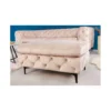 Podnóżek SOFIJA Modern Barock 92 cm beżowy*Invicta Interior Clearance