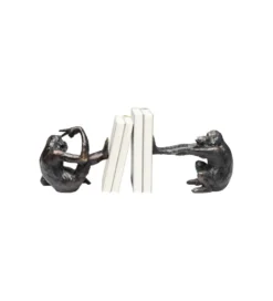 Podpory na książki Monkey set 2 ciemnobrązowe*KDesign Discount