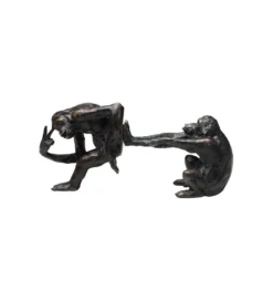Podpory na książki Monkey set 2 ciemnobrązowe*KDesign Discount