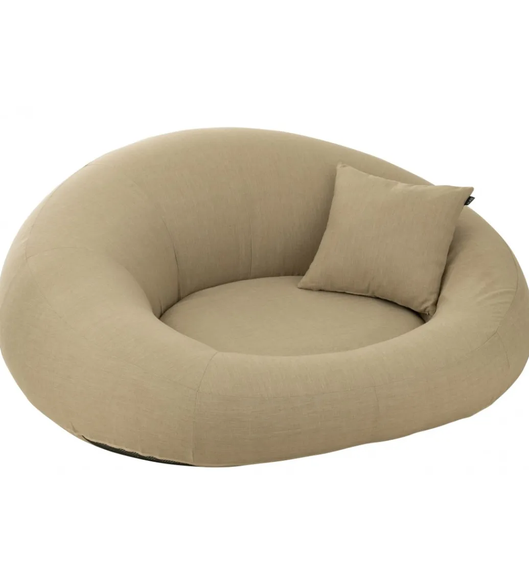 Pufa basenowa DONUT 175 cm beżowy*J-Line Hot