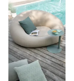 Pufa basenowa DONUT 175 cm szary*J-Line Outlet