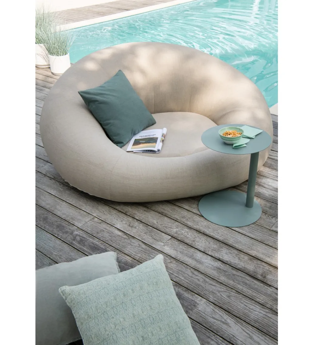 Pufa basenowa DONUT 175 cm szary*J-Line Outlet