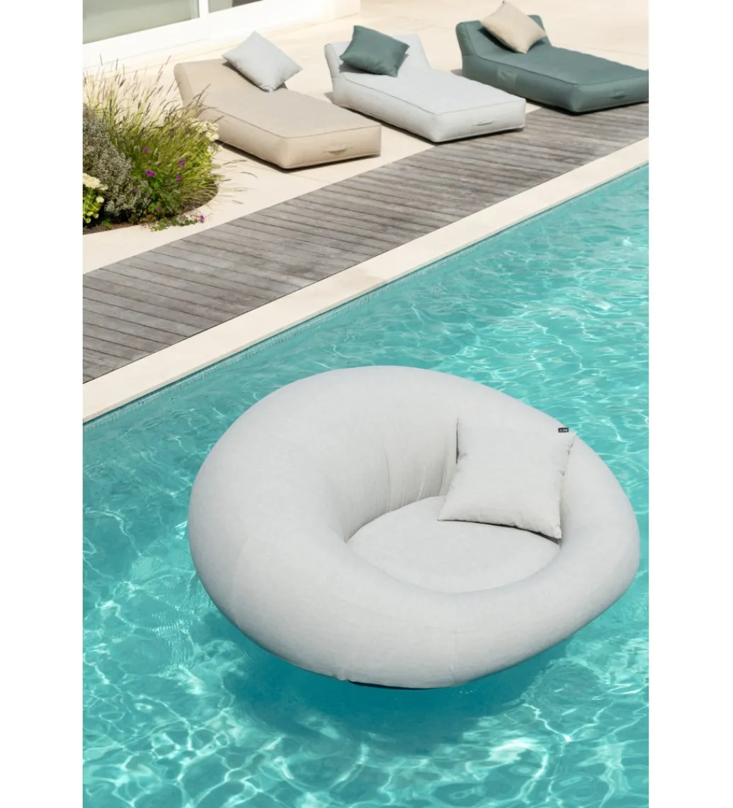Pufa basenowa DONUT 175 cm szary*J-Line Outlet