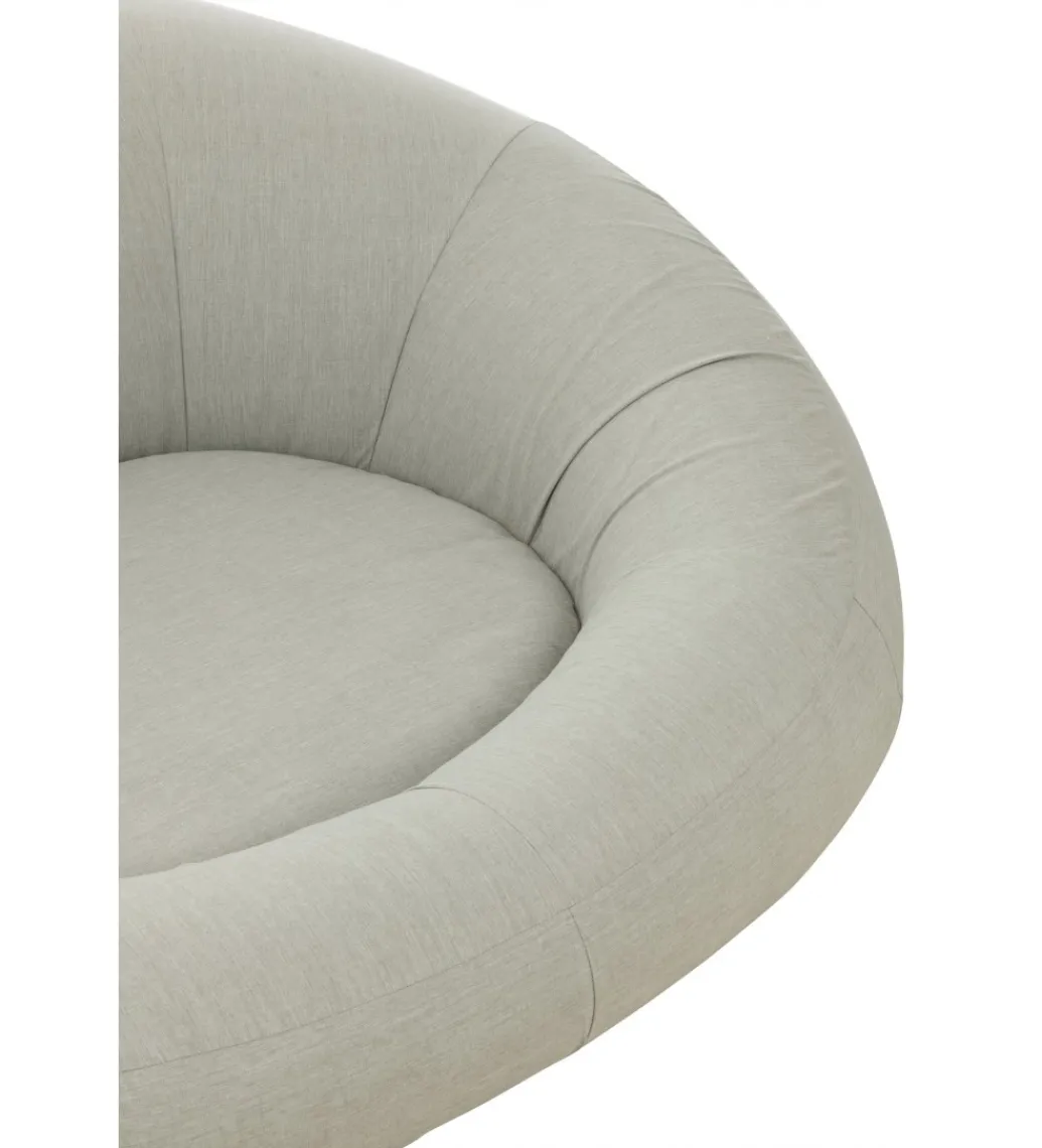 Pufa basenowa DONUT 175 cm szary*J-Line Outlet