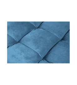 Pufa CANIS Velvet 80 cm niebieska*Invicta Interior Best