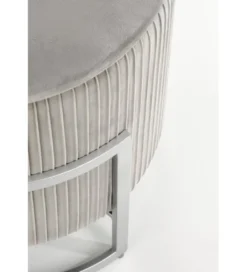 Pufa CRICET 40 cm jasnoszara*Halmar New