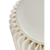 Pufa FOLDABLE 42 cm biała*J-Line Outlet