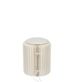 Pufa FOLDABLE 42 cm biała*J-Line Outlet