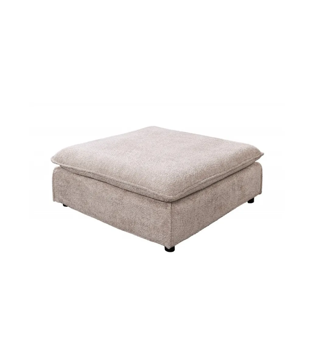 Pufa HEAVENLY Heaven 100 cm Bouclé beżowa*Invicta Interior Sale