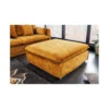 Pufa HEAVENLY Heaven 100 cm musztardowa*Invicta Interior Hot